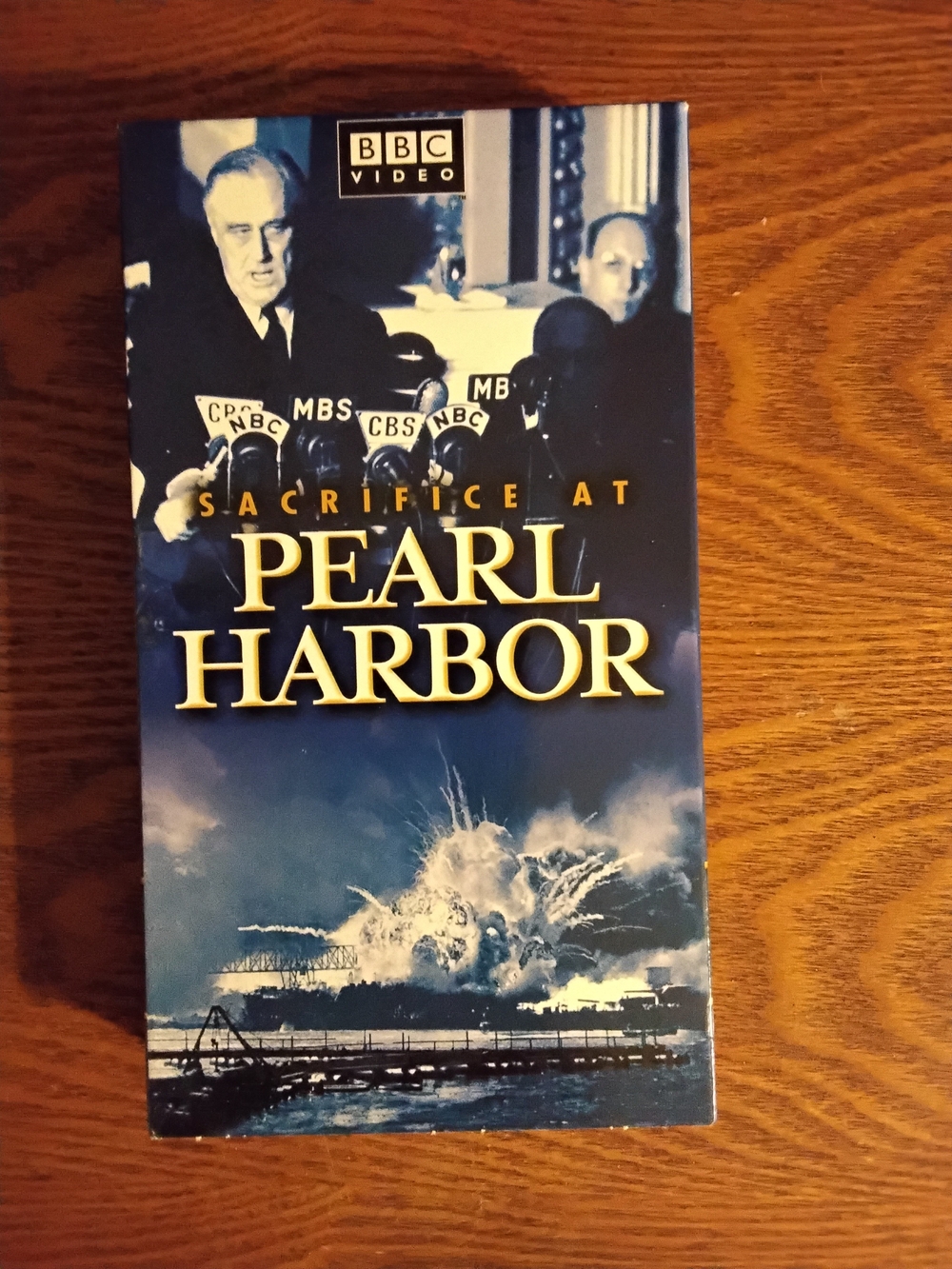 BBC Video - Sacrifice at Pearl Harbor VHS (Blue/Gold)